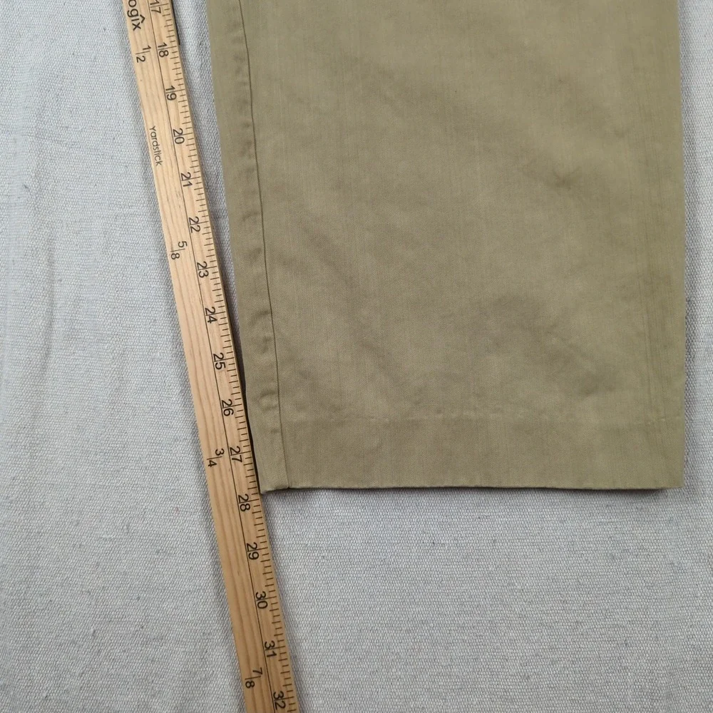 Tommy Bahama Pants Mens 38x32 Khaki Silk Casual Preppy Pleated